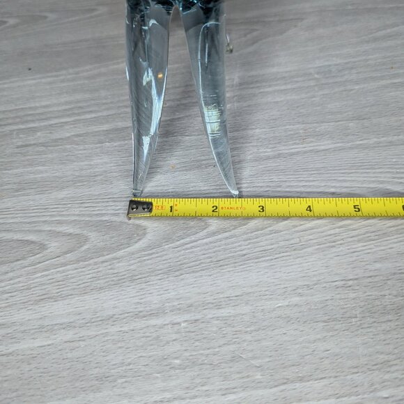 Vintage Mid Century Modern Glass Horse Sculpture Murano Art 9" Tall - Picture 11 of 11